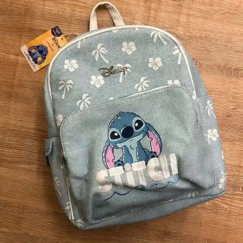 Mochila de Stitch color azul 
