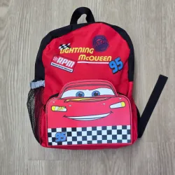 Mochila del Rayo McQueen color rojo