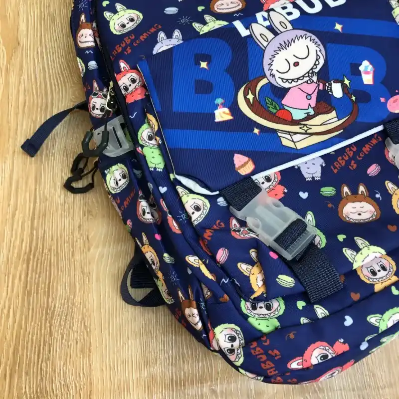 Mochila Labubu color azul 