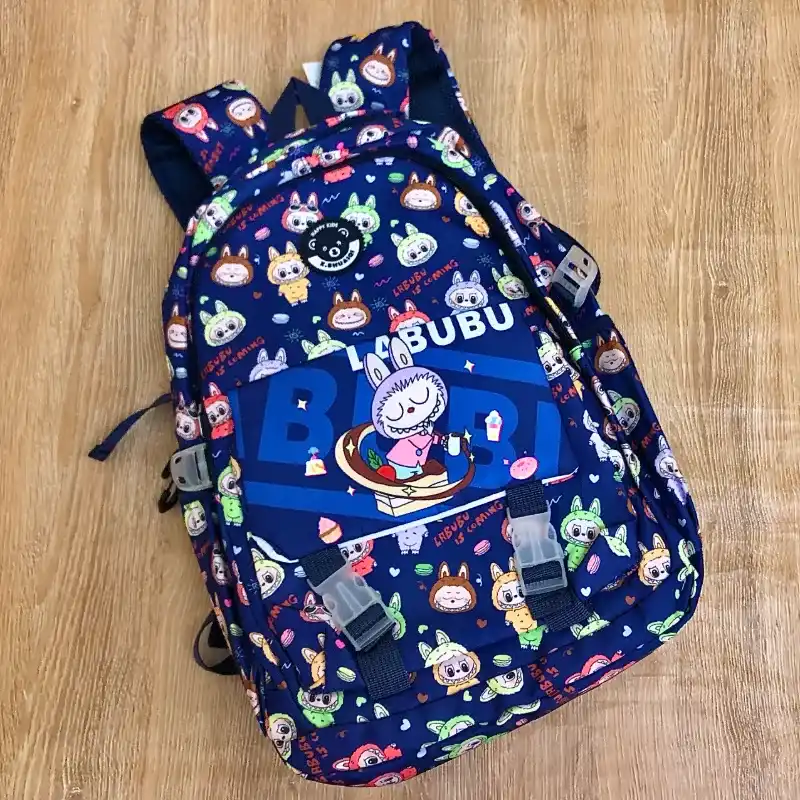 Mochila Labubu color azul 