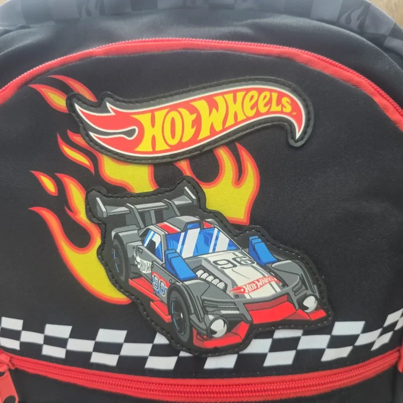 Mochila negra Hot Wheels
