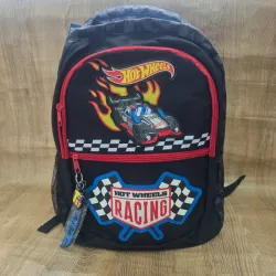 Mochila negra Hot Wheels