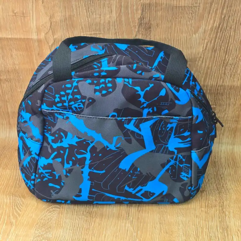 Set 2 Mochila Negra y Azul