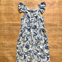 Mono Mango color azul y blanco 