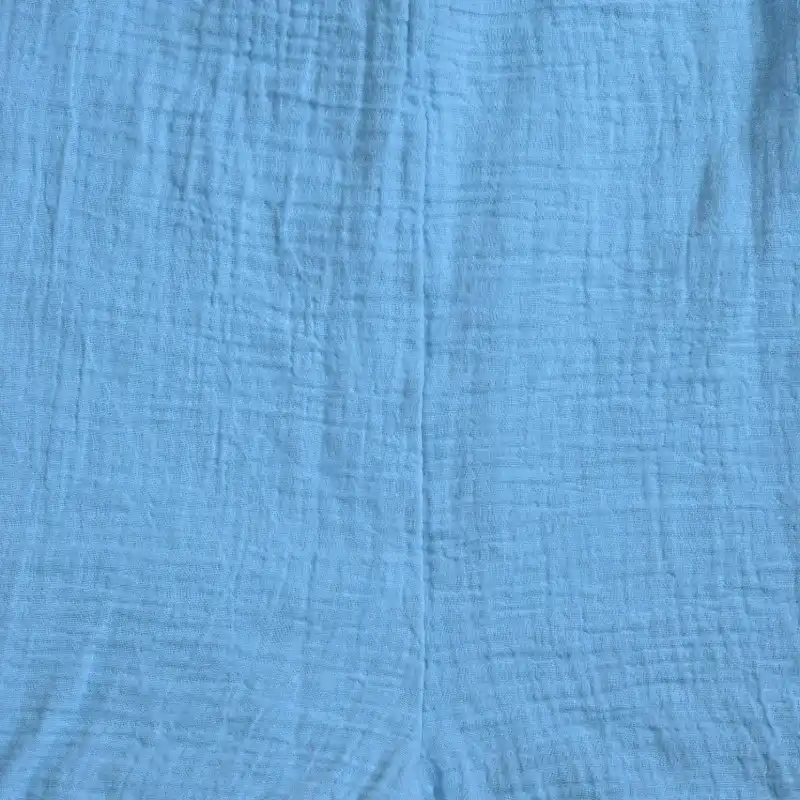 Mono short azul de bambula