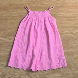 Mono Short color rosado de Tela estilo Hilo