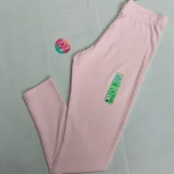 Leggins algodón rosa 