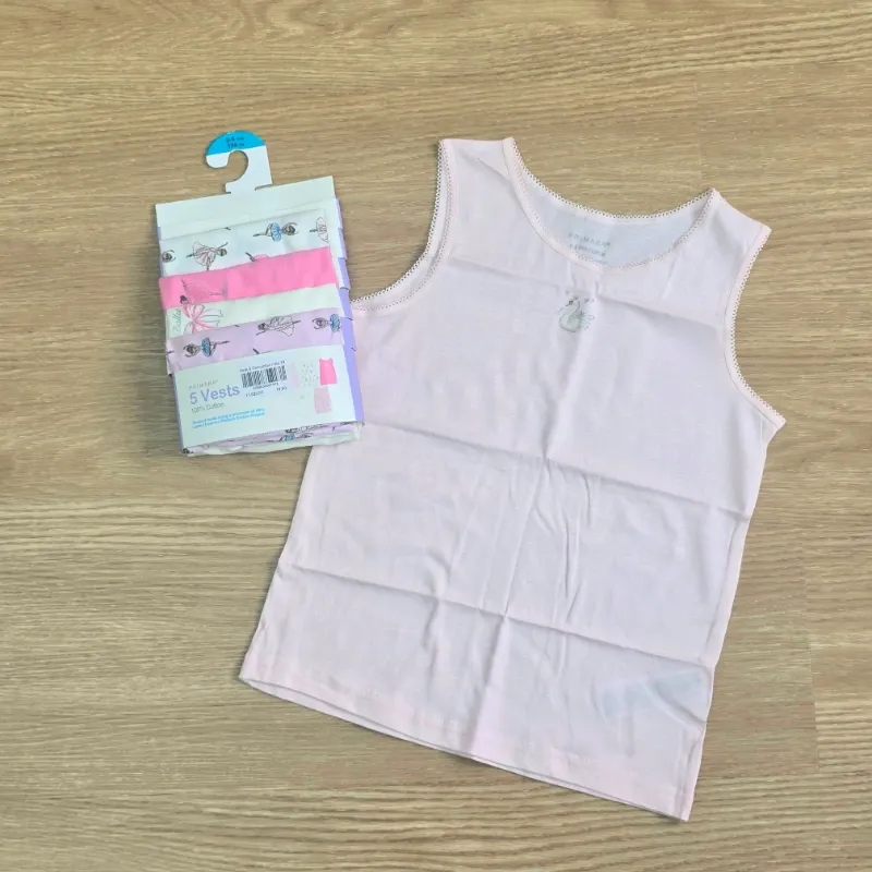 Pack 5 Camisetas de Bailarinas
