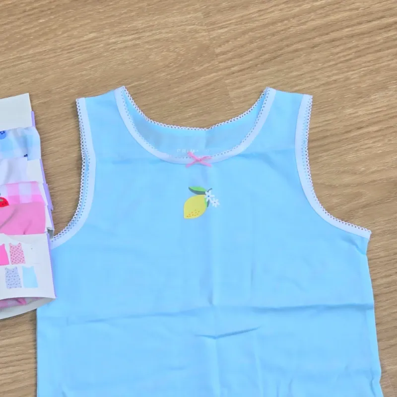 Pack 5 camisetas de frutas variadas