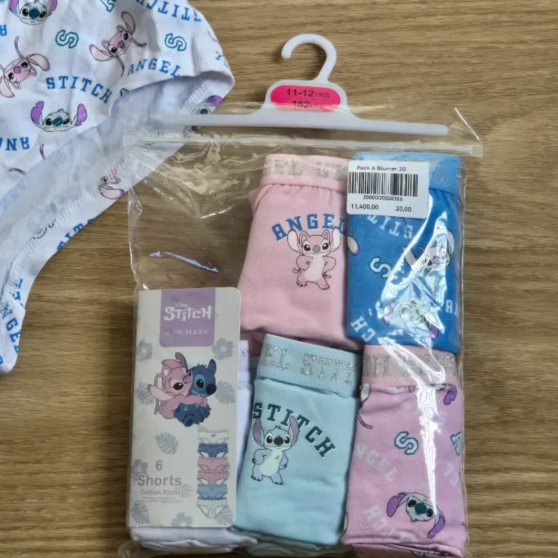 Pack 6 Blumer de Stich