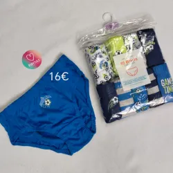 Pack de 10 calzoncillos 