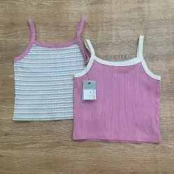 Pack de 2 blusas de tirantes