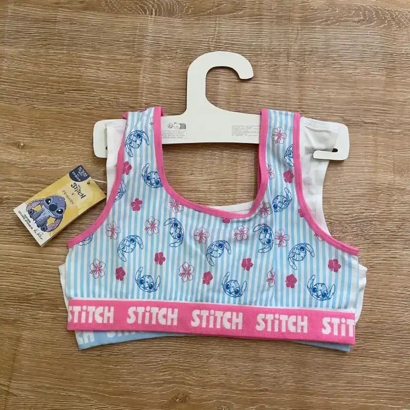 Pack de 2 corpiños de Stitch 