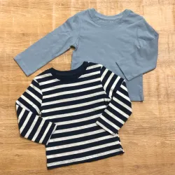 Pack de 2 enguatadas color azul 