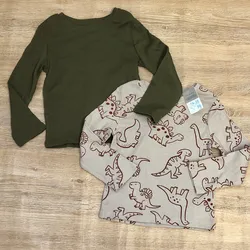 Pack de 2 enguatadas con dinosaurios