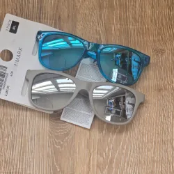 Pack de 2 Gafas de Sol color azul y gris
