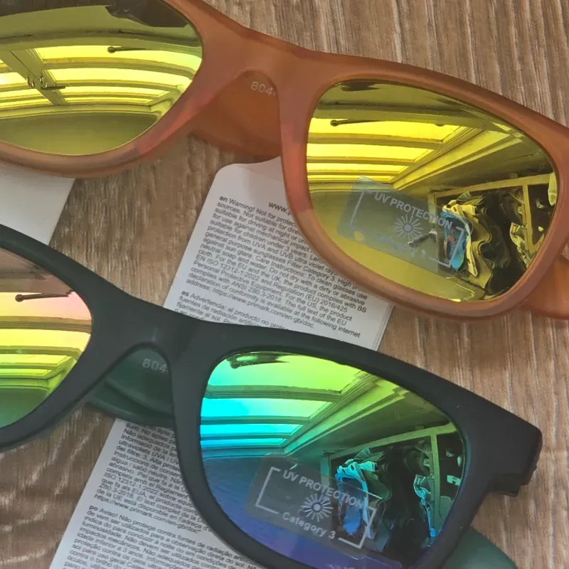 Pack de 2 Gafas de Sol negras y naranjas