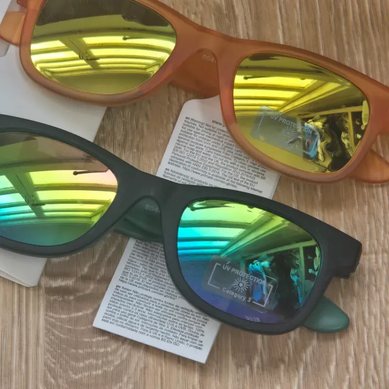 Pack de 2 Gafas de Sol negras y naranjas