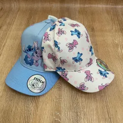Pack de 2 gorras de Stitch 