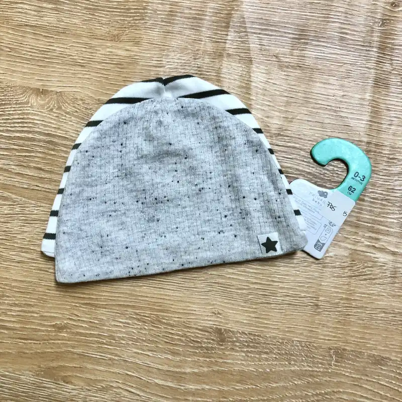 Pack de 2 gorros de bebé 