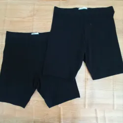 Pack de 2 leggins color negro