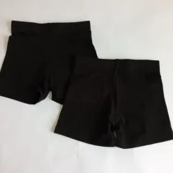 Pack de 2 leggins color negro