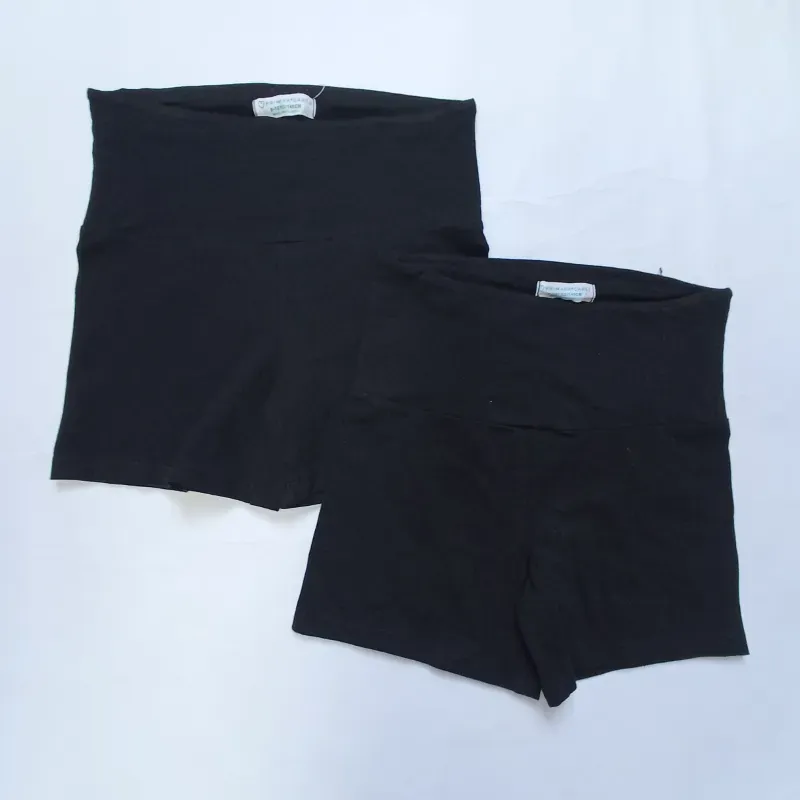 Pack de 2 leggins cortas con faja