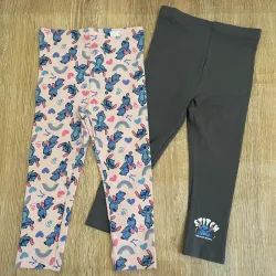 Pack de 2 leggins de Stitch 