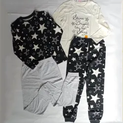 Pack de 2 Pijamas con estrellas