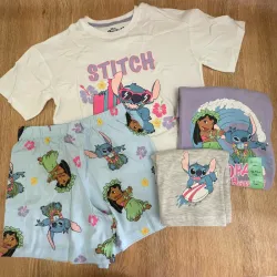 Pack de 2 pijamas de Lilo y Stitch 