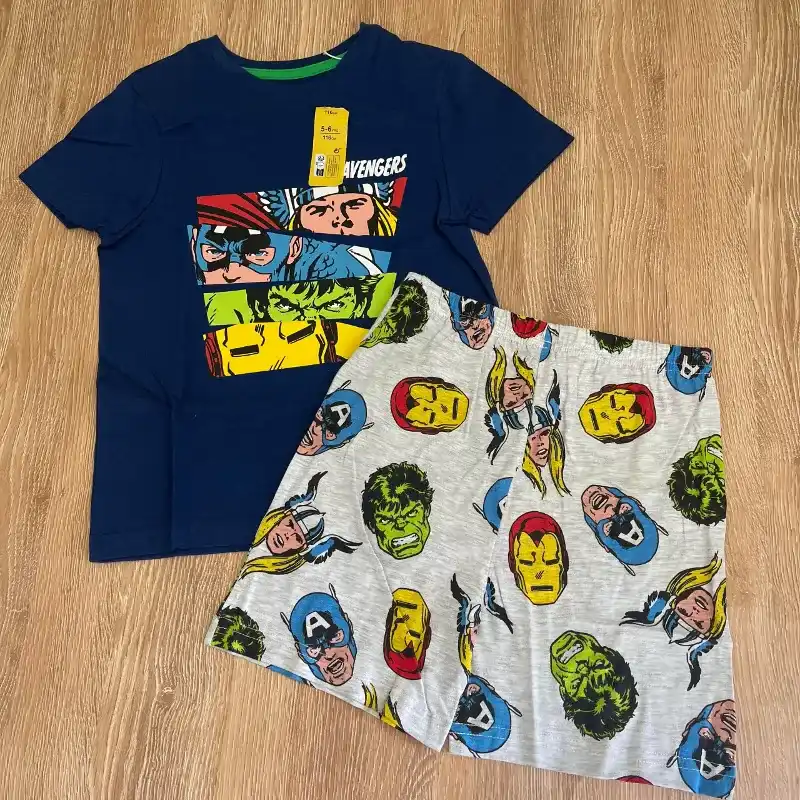 Pack de 2 pijamas de los Avengers 