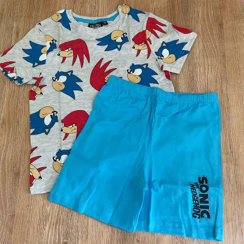 Pack de 2 pijamas de Sonic 