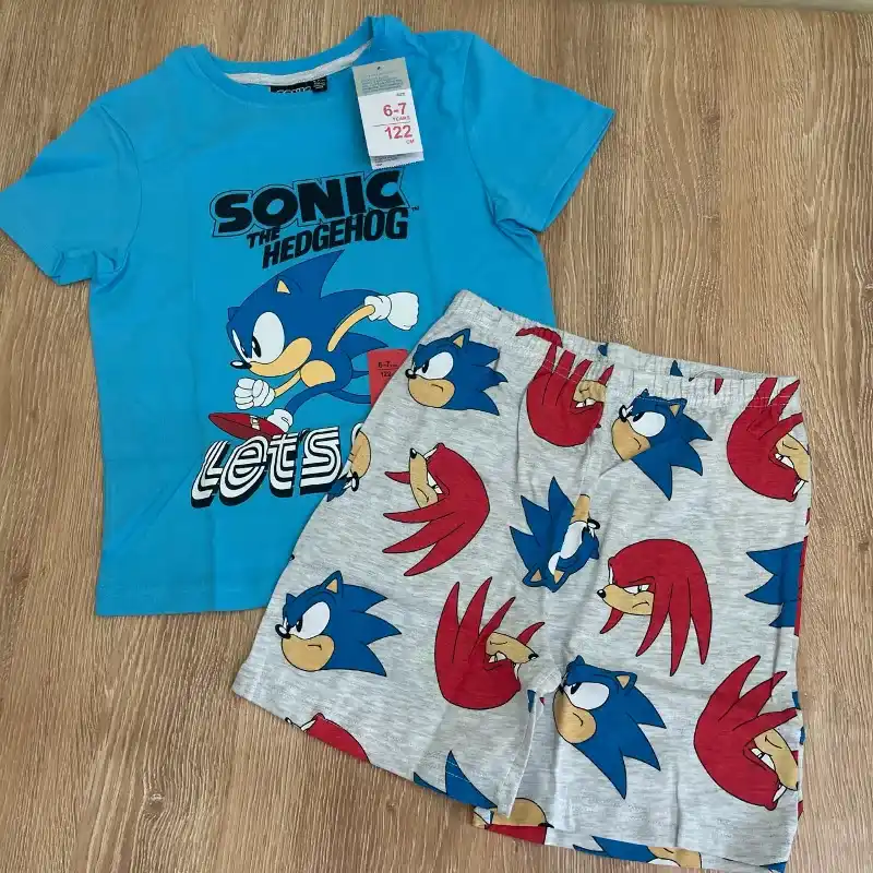 Pack de 2 pijamas de Sonic 