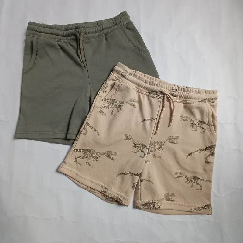 Pack de 2 shorts de felpa 