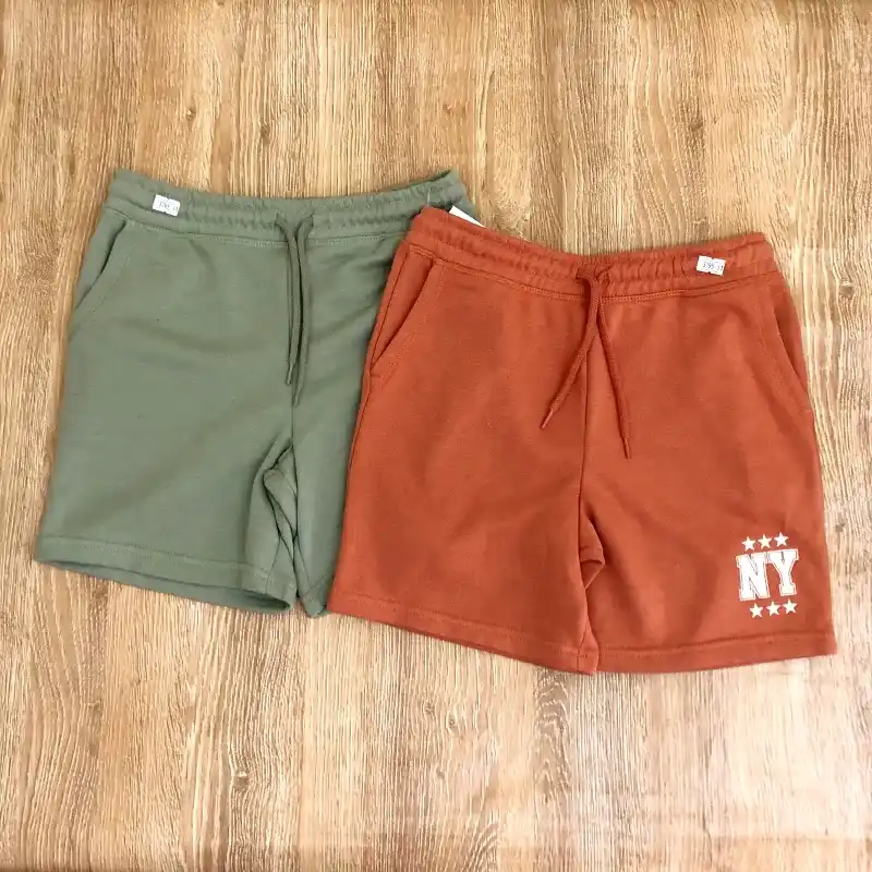 Pack de 2 shorts de felpa 