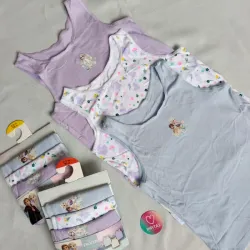 Pack de 3 camisetas violetas