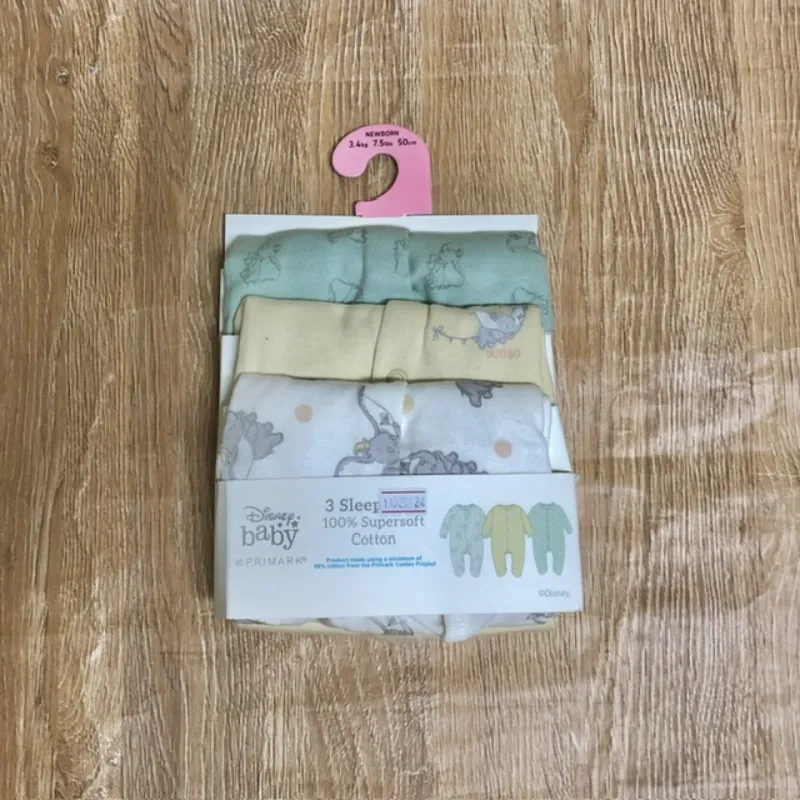 Pack de 3 bodys con Dumbo 