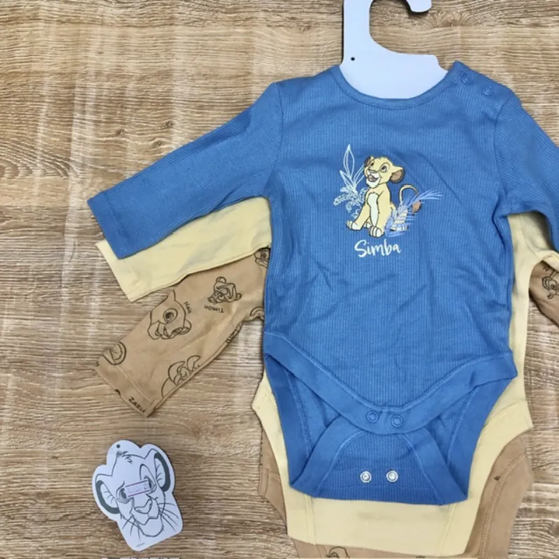 Pack de 3 bodys del Rey León 