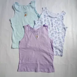 Pack de 3 camisetas de Elsa y Ana 
