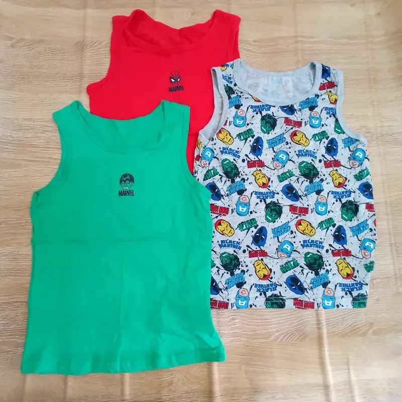 Pack de 3 camisetas de Marvel 
