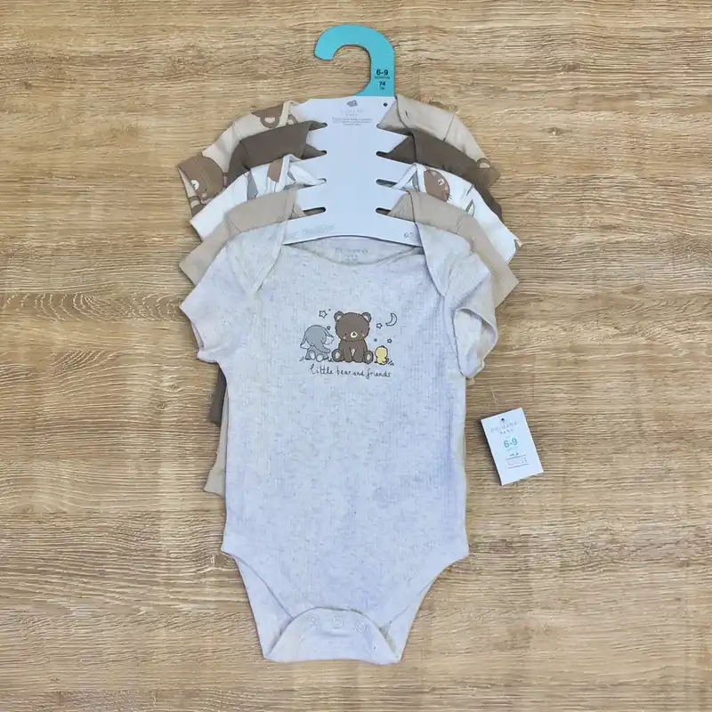 Pack de 5 bodies con ositos 