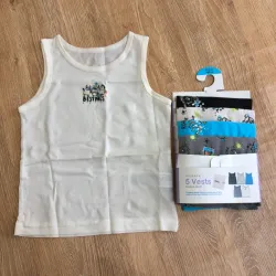 Pack de 5 camisetas de monstruos