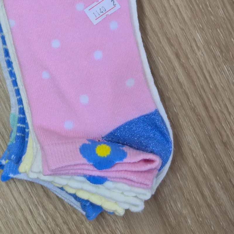 Pack de 5 Medias Con Flores