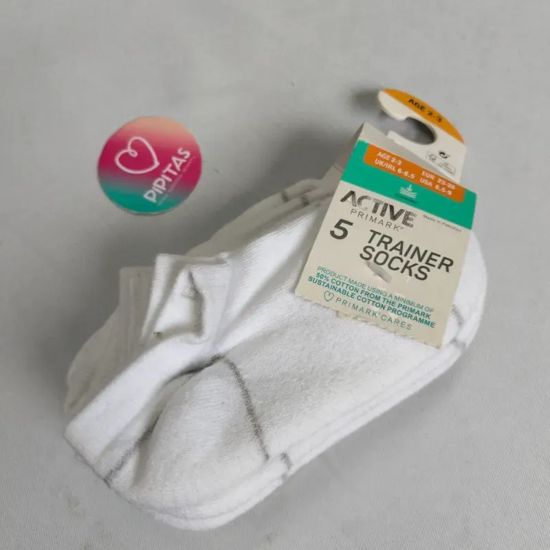 Pack de 5 pares de medias