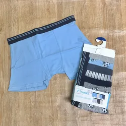 Pack de 7 calzoncillos largos color azul 