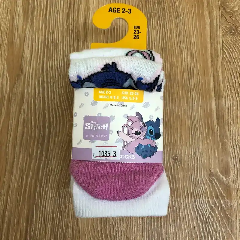 Pack de 7 medias de Stitch 