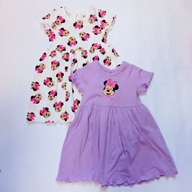 Pack de dos vestidos de Minnie Mouse 