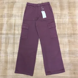 Pantalón Mango 4 puertas color violeta