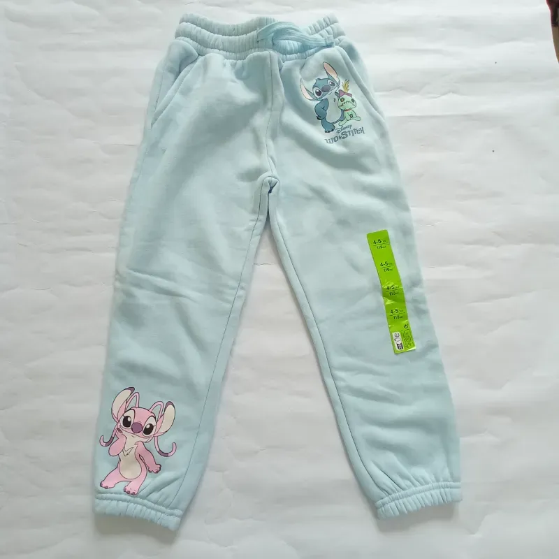 Pantalón azul claro "Stitch"