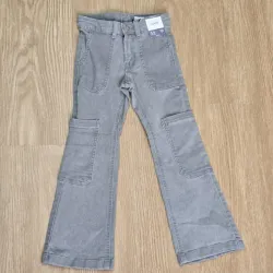 Pantalon Color Gris Cuatro Puertas
